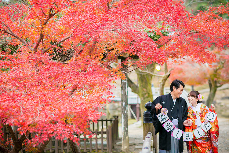 奈良で和装前撮り