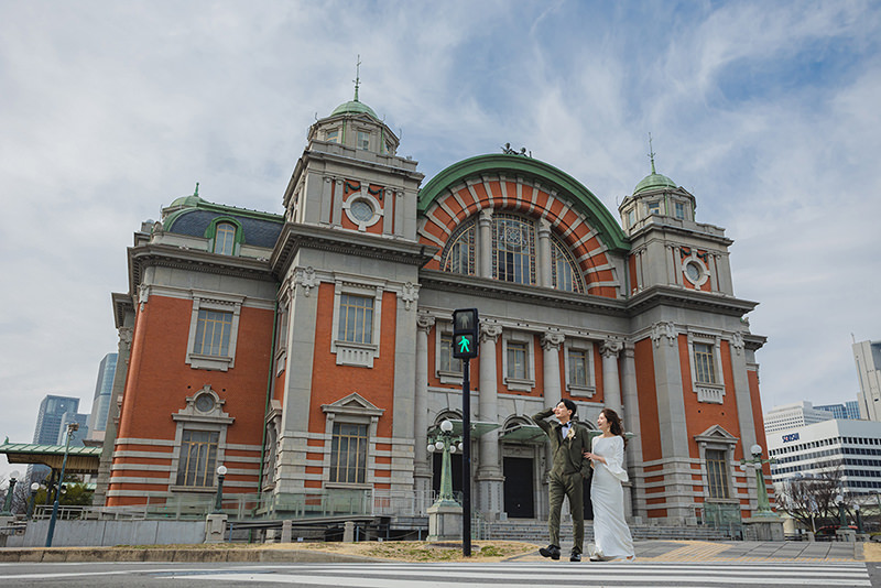 中央公会堂 中之島公園 結婚写真
