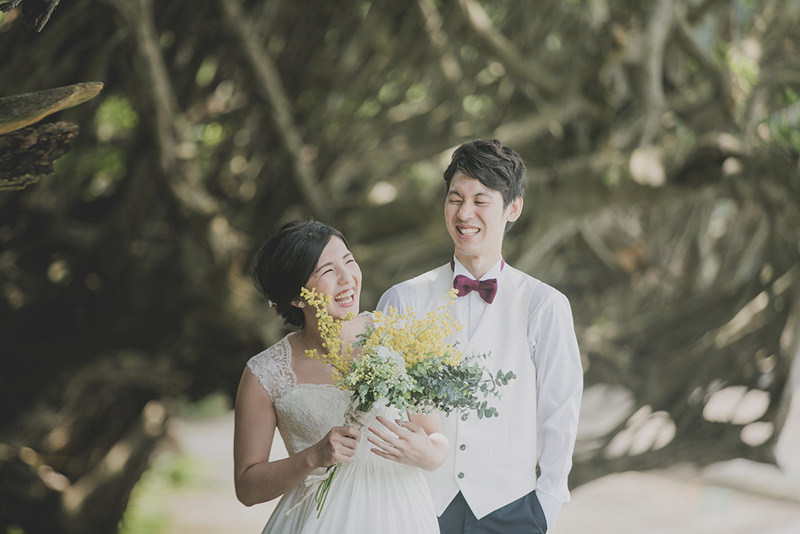 奄美大島　結婚写真