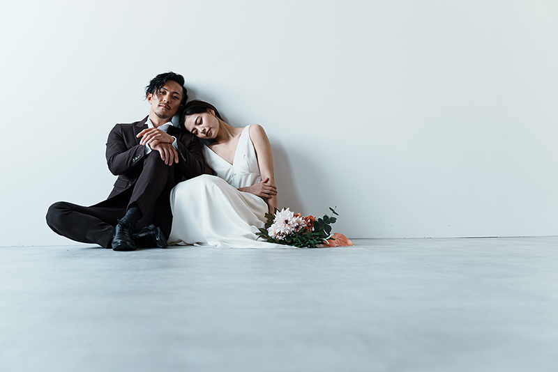 白いスタジオ 岡山 結婚写真
