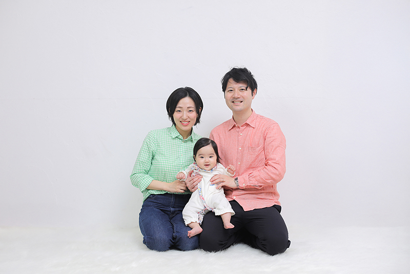 横浜 ファミリーフォト スタジオ撮影