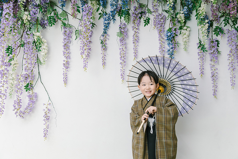 七五三撮影 和装 男の子
