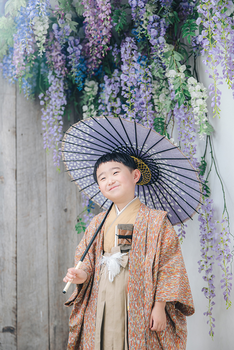 七五三撮影 和装 男の子