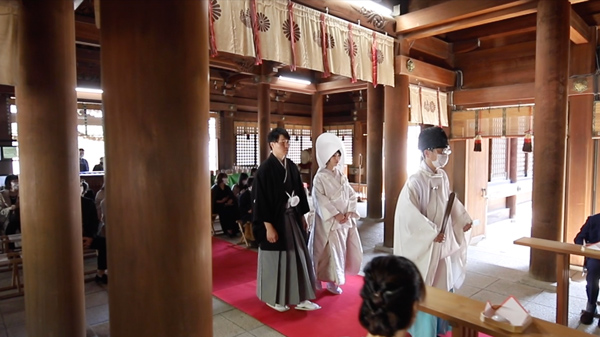 岡山 神社婚動画